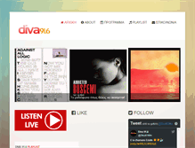 Tablet Screenshot of divaradio.gr
